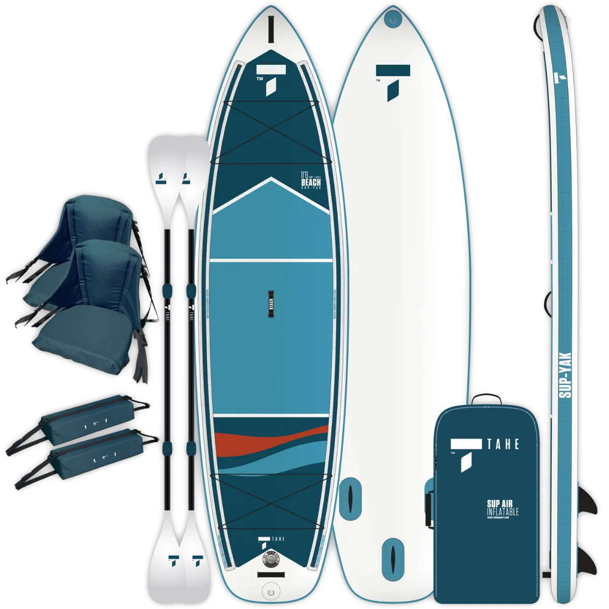 11'6 Beach Sup-Yak   Kayak Package