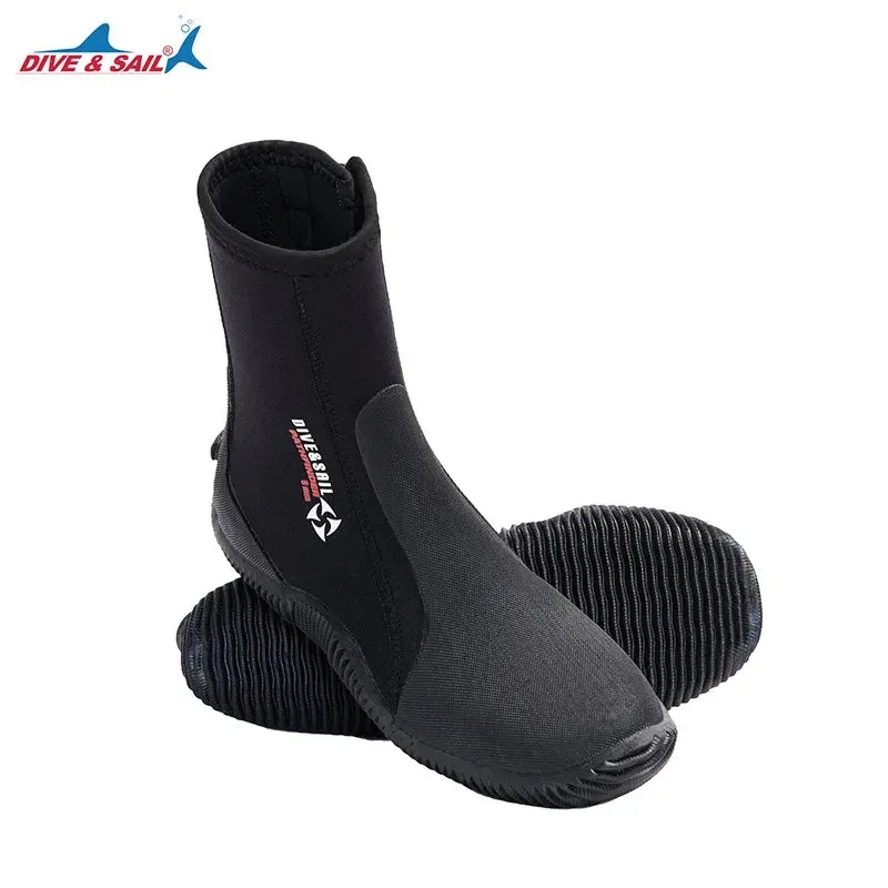 5mm & 3mm Neoprene Dive Boots – Keep Your Feet Warm and Ready for Any Water Adventure