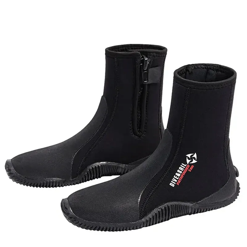 5mm & 3mm Neoprene Dive Boots – Keep Your Feet Warm and Ready for Any Water Adventure