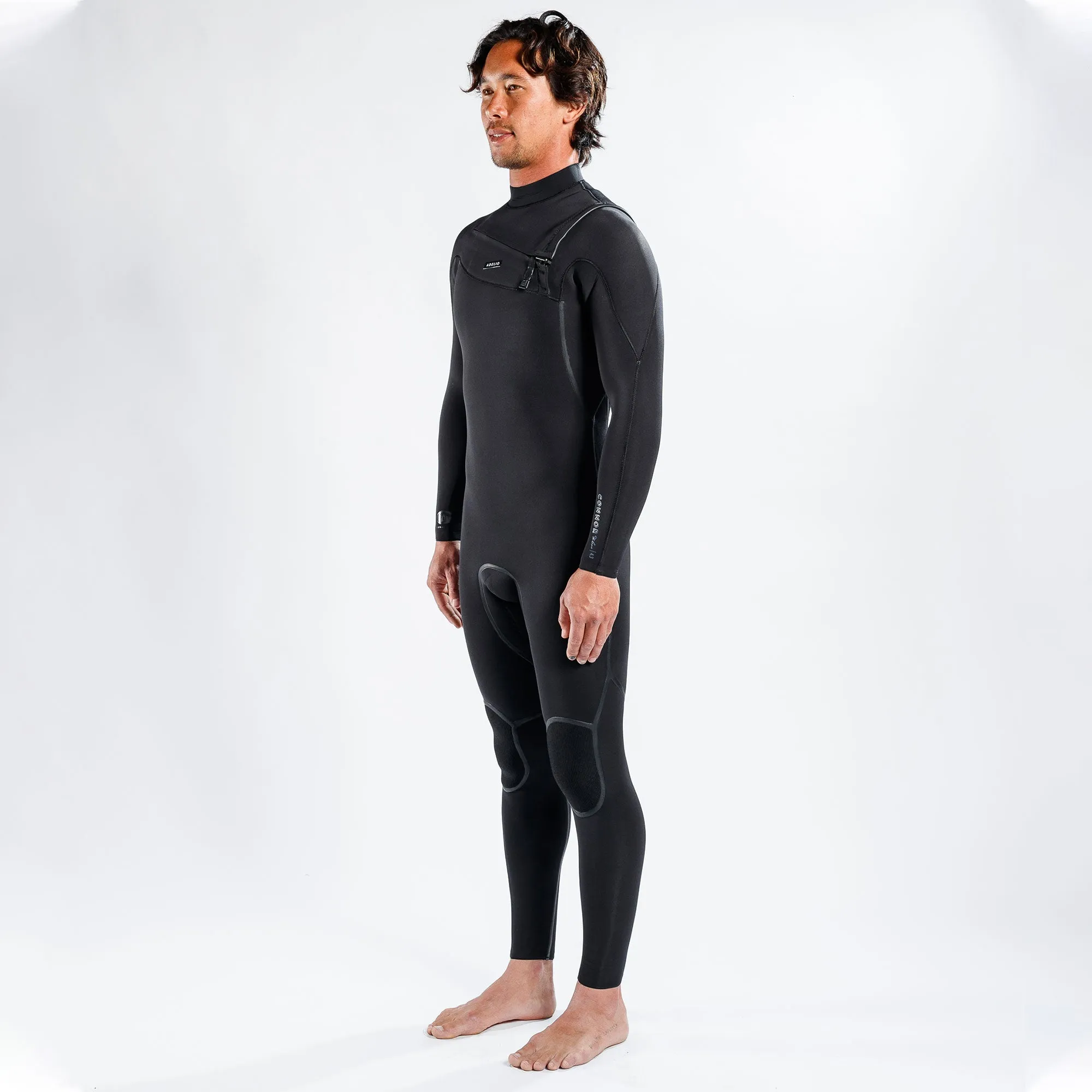 Adelio 4/3 Connor Deluxe Black Steamer Wetsuit