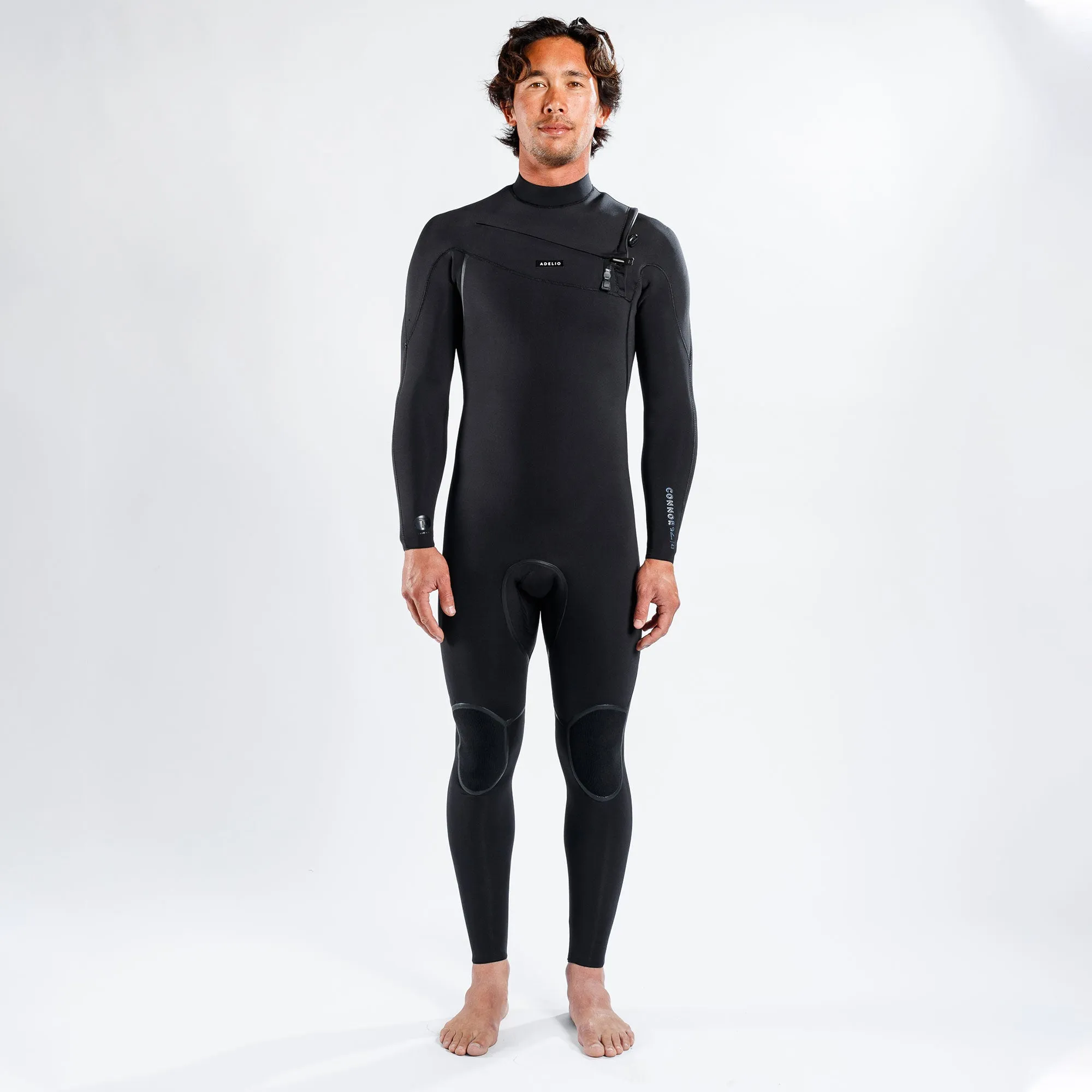 Adelio 4/3 Connor Deluxe Black Steamer Wetsuit