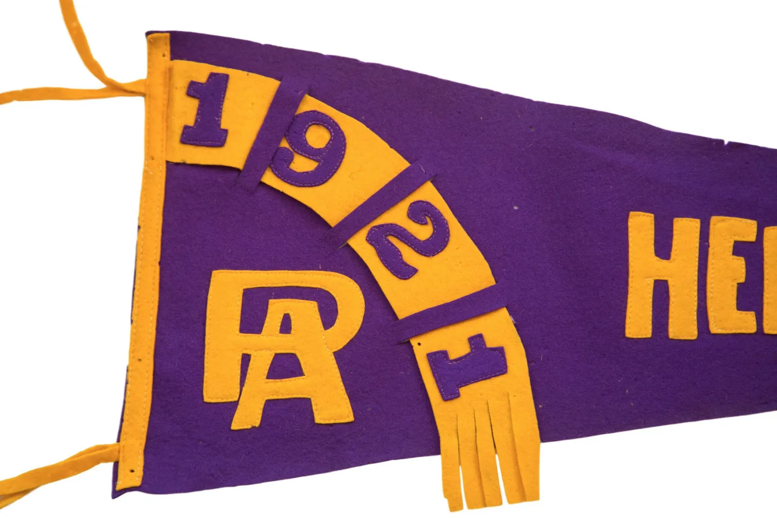 Antique 1921 Hershey Park PA Felt Flag
