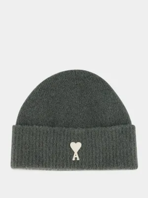 Antique Clay Alpaca Knit Beanie
