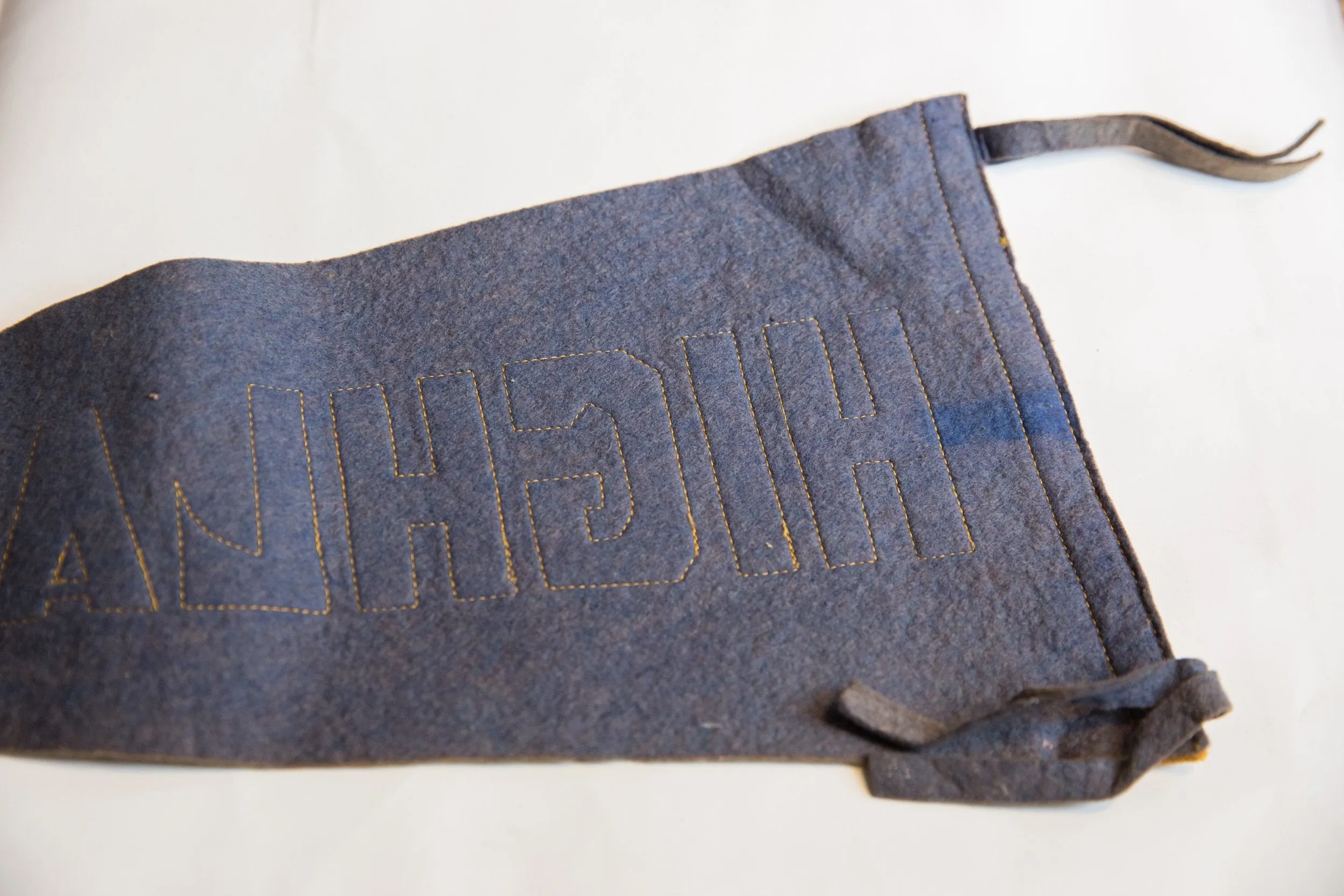 Antique Highland NY Felt Flag