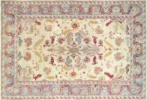 Antique Turkish Oushak Rug - 10'10" x 15'6"