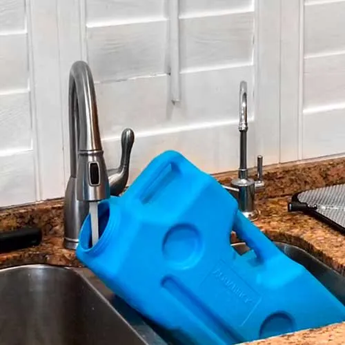 AquaBrick 6 Pack Food and Water Storage Containers