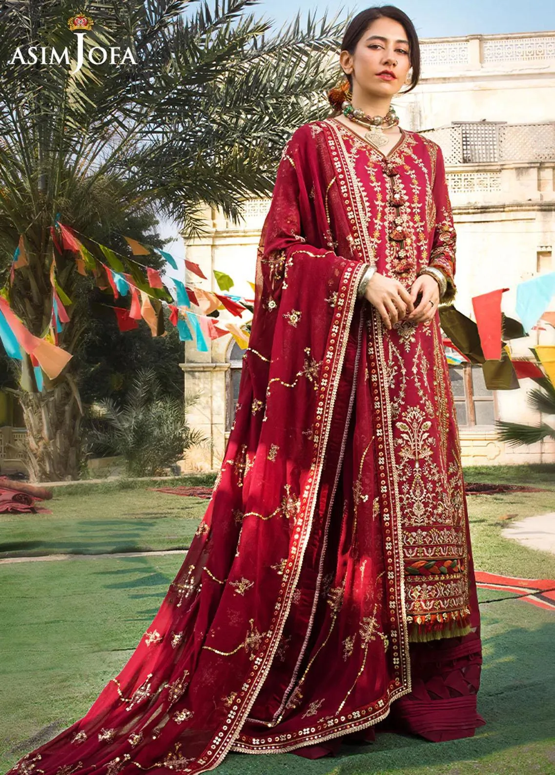 Asim Jofa | Luxury Lawn 2023 | AJLR-04
