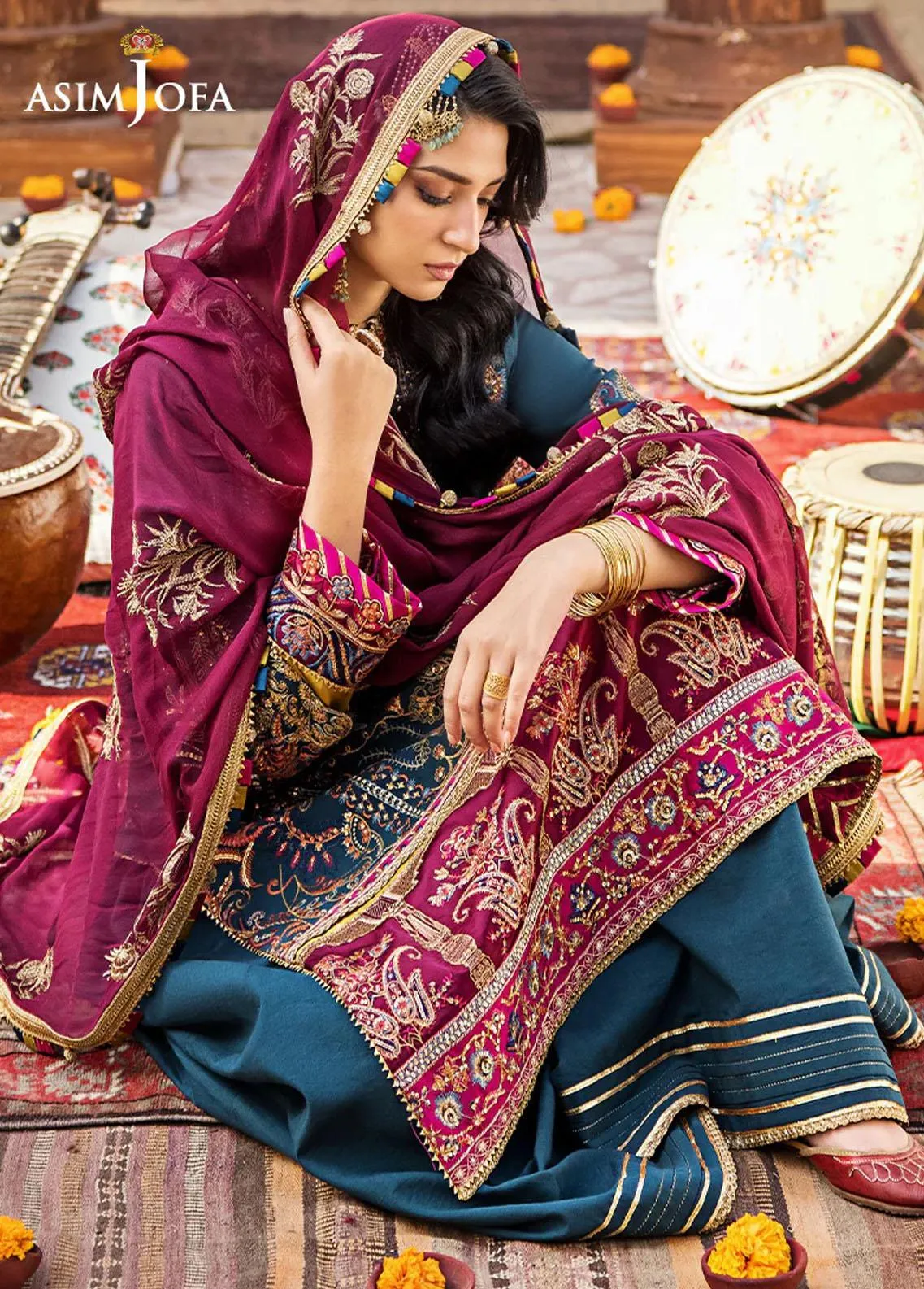 Asim Jofa | Luxury Lawn 2023 | AJLR-12