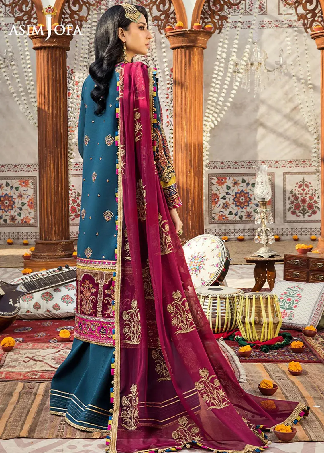 Asim Jofa | Luxury Lawn 2023 | AJLR-12