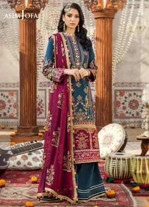 Asim Jofa | Luxury Lawn 2023 | AJLR-12