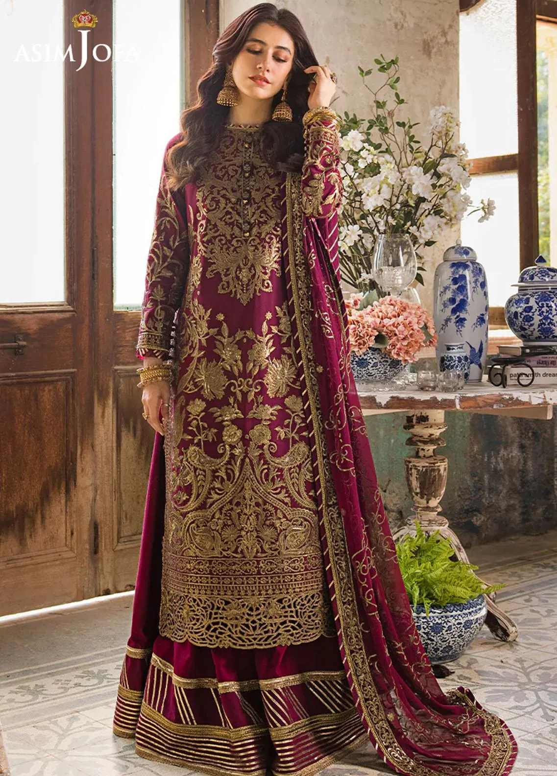 Asim Jofa | Luxury Lawn 2023 | AJLR-13