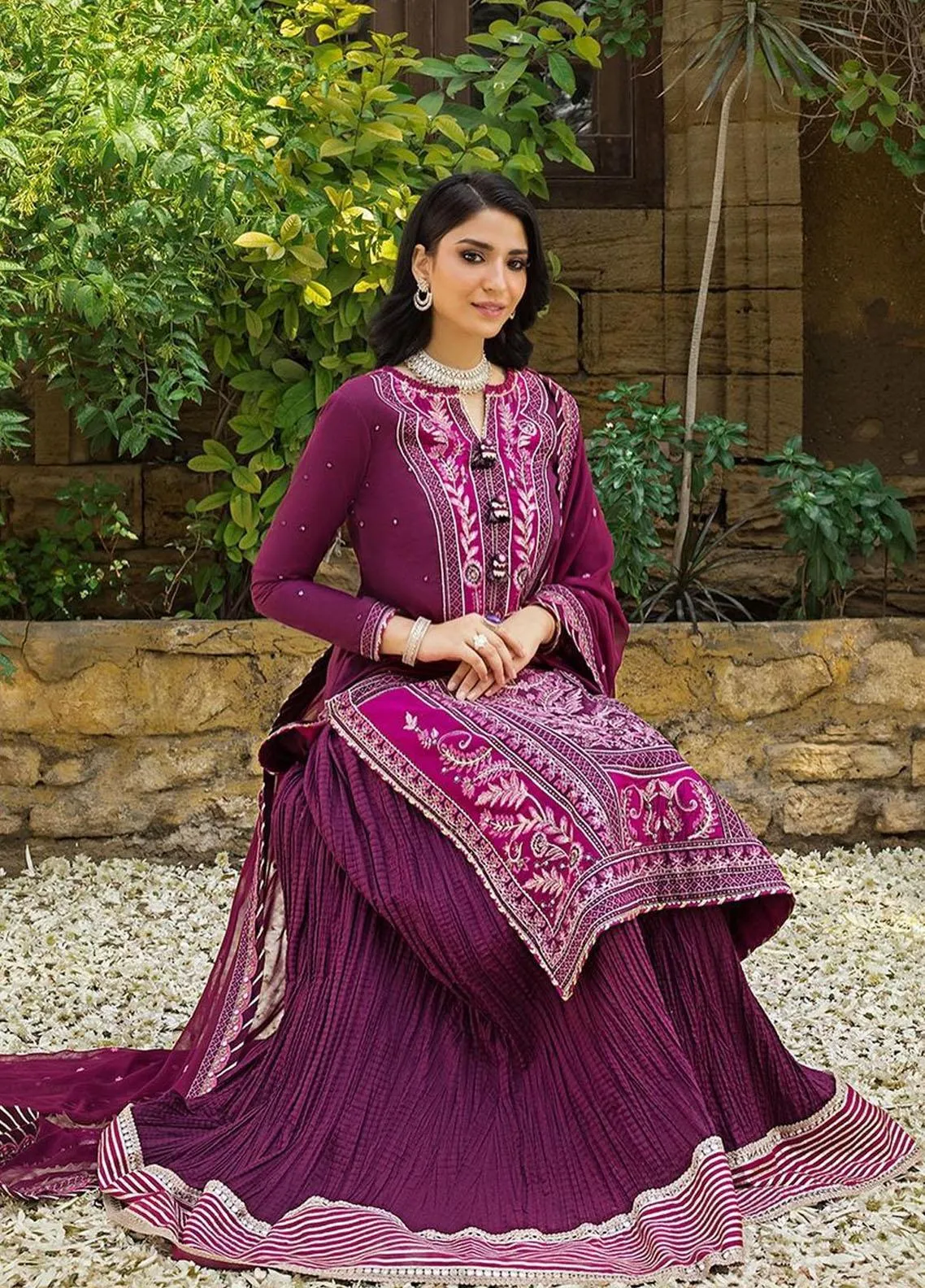 Asim Jofa | Luxury Lawn 2023 | AJLR-21