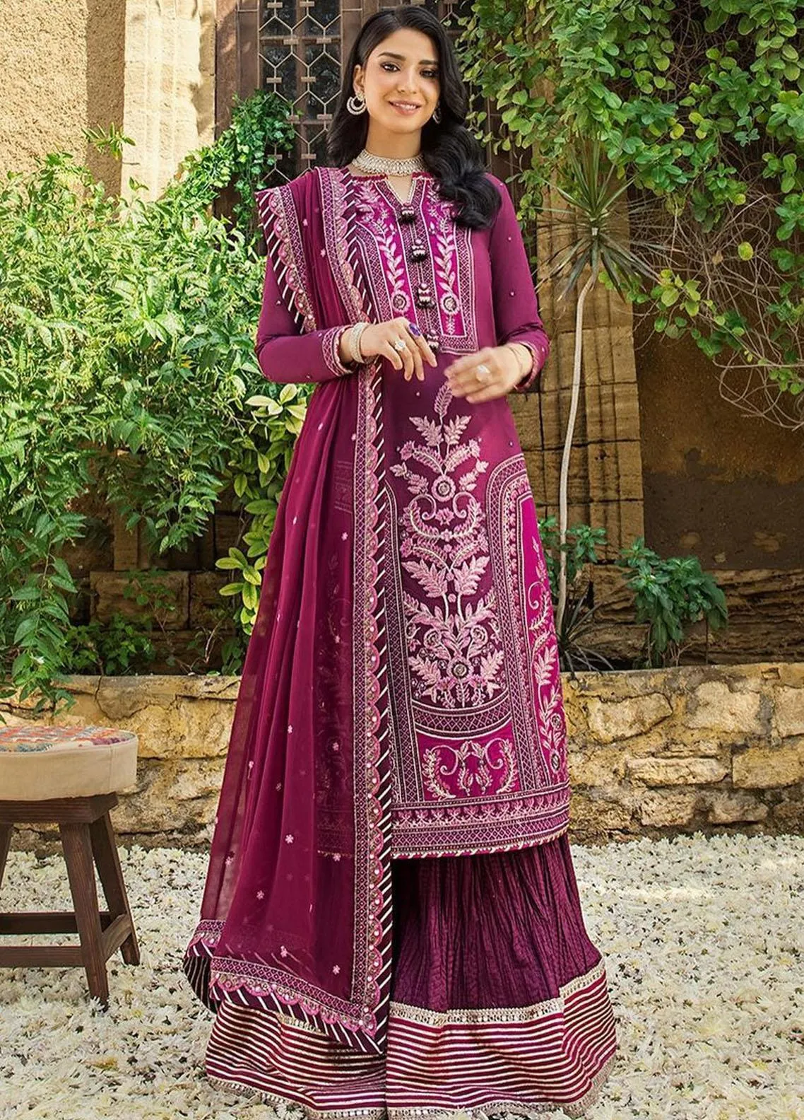 Asim Jofa | Luxury Lawn 2023 | AJLR-21