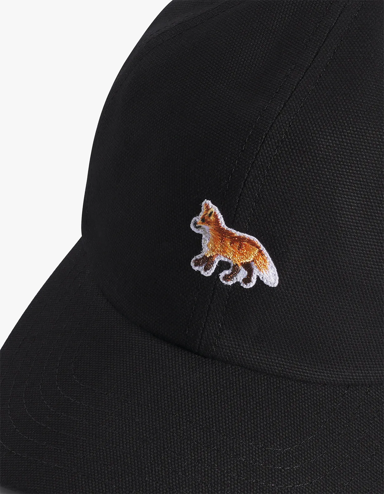 Baby Fox Cap - Black