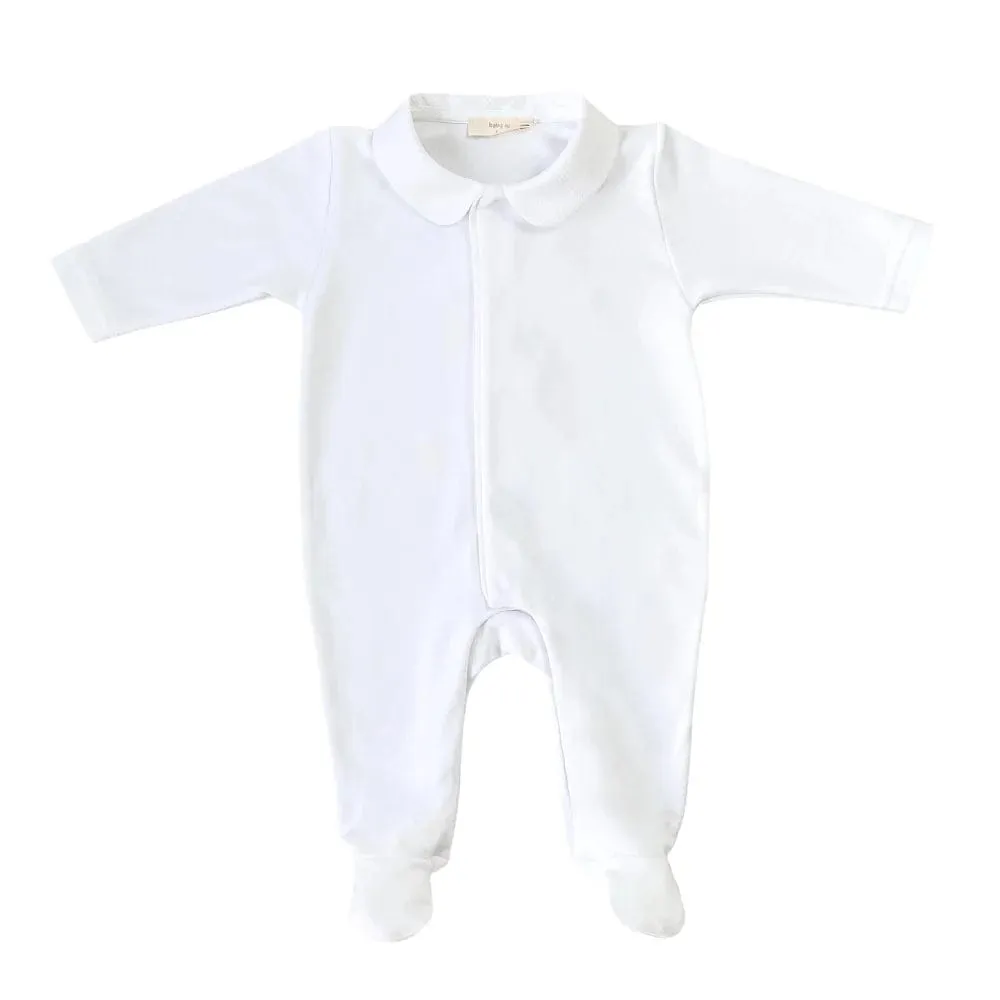 Baby Gi White Angel Wings Babygrow