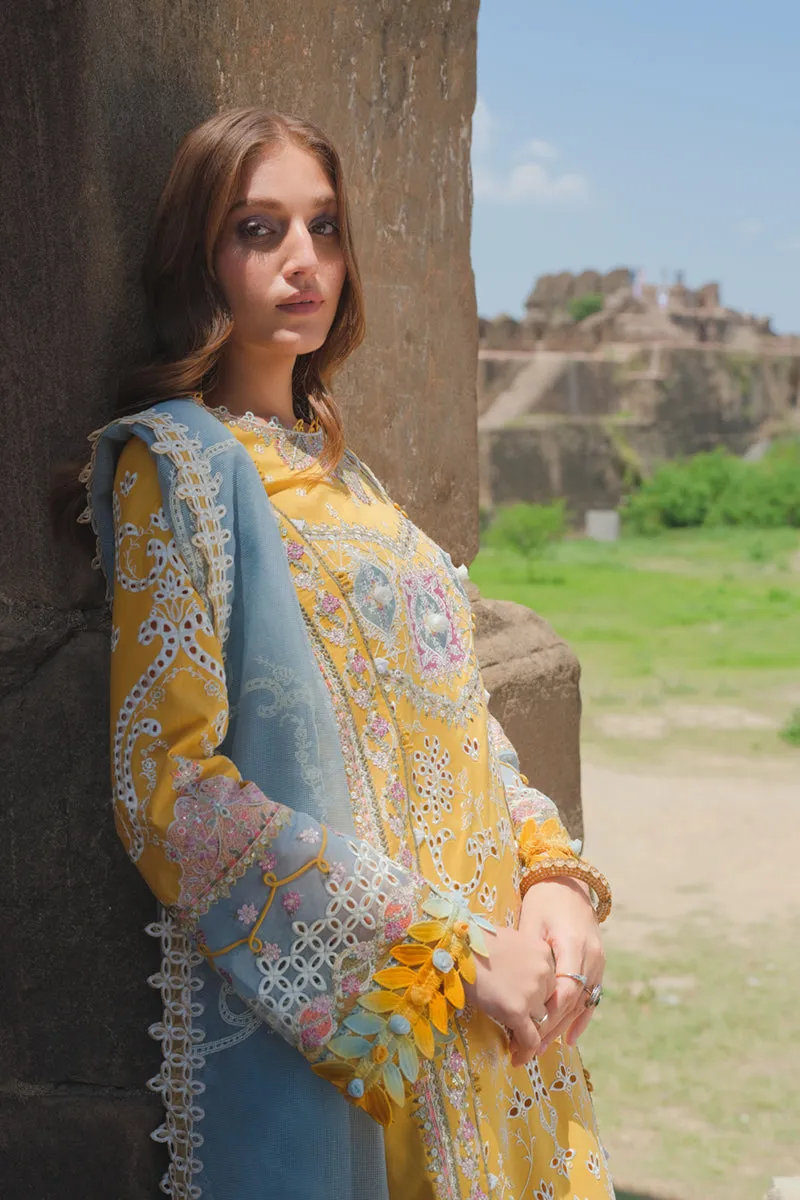 BE-05  ASRA| Qalamkar Luxury Lawn Eid Edit’23