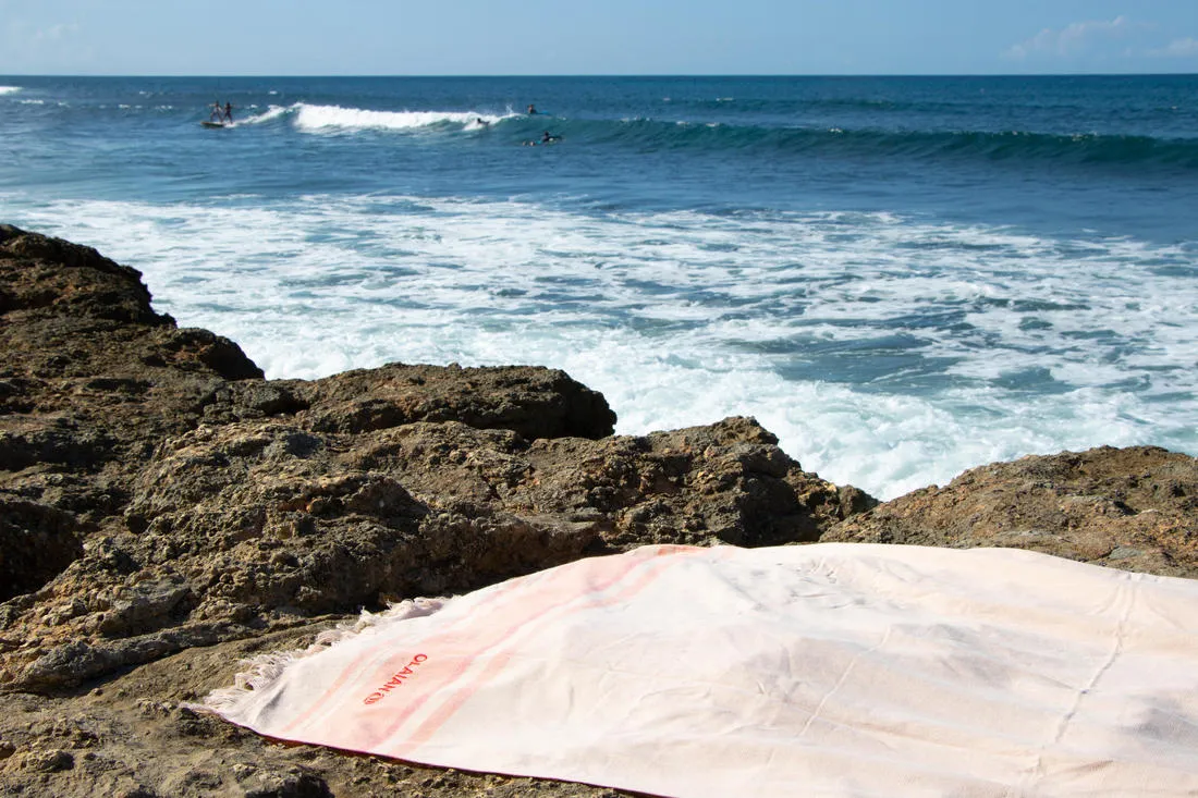 Beach towel fouta 170 x 100 cm - Powders