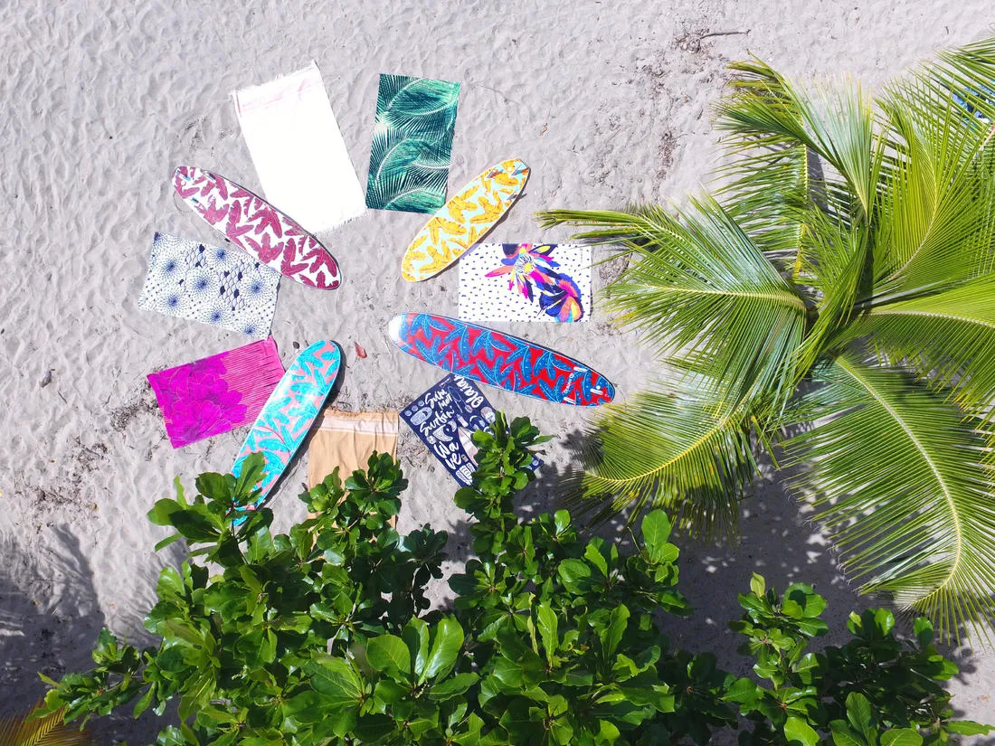 Beach towel fouta 170 x 100 cm - Powders