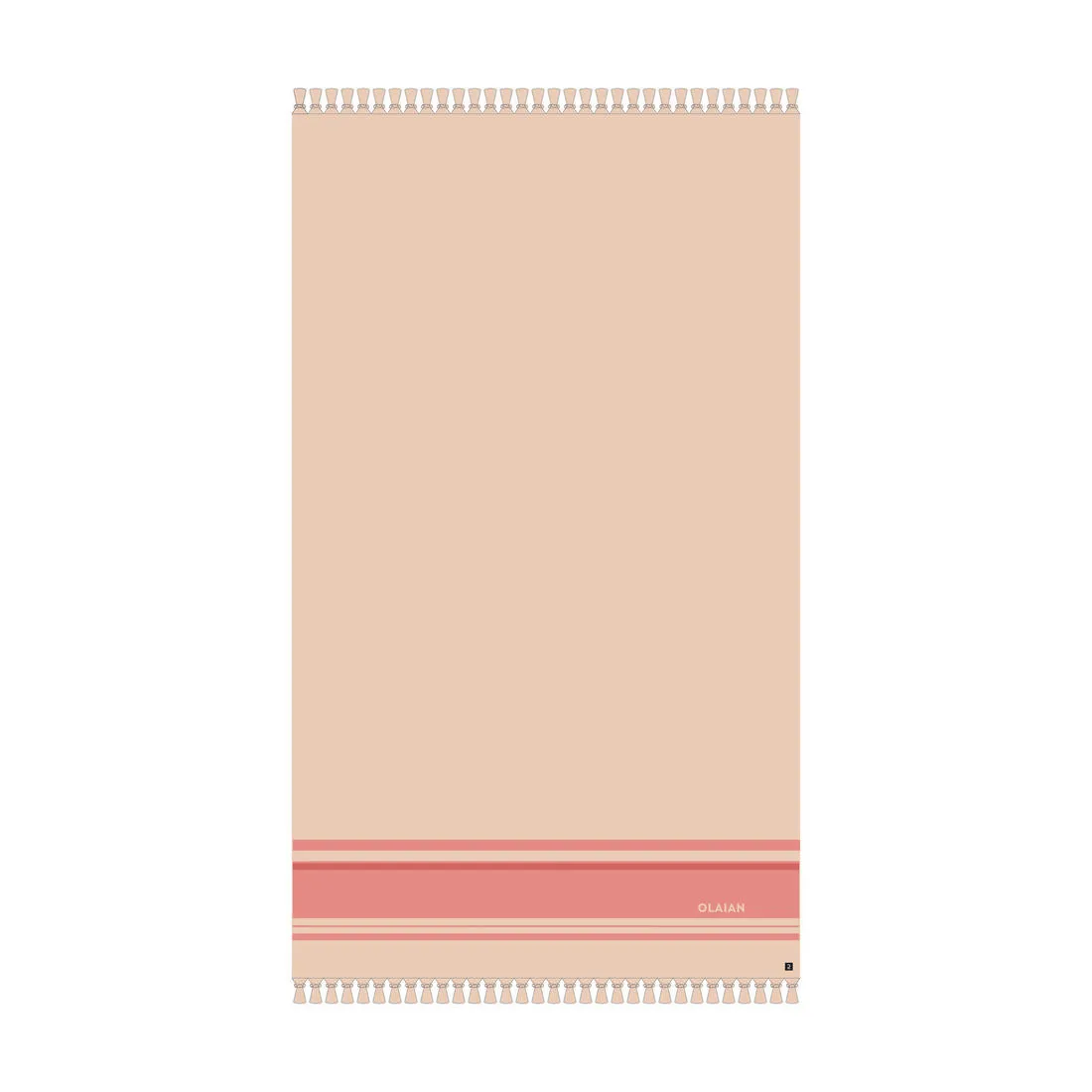 Beach towel fouta 170 x 100 cm - Powders