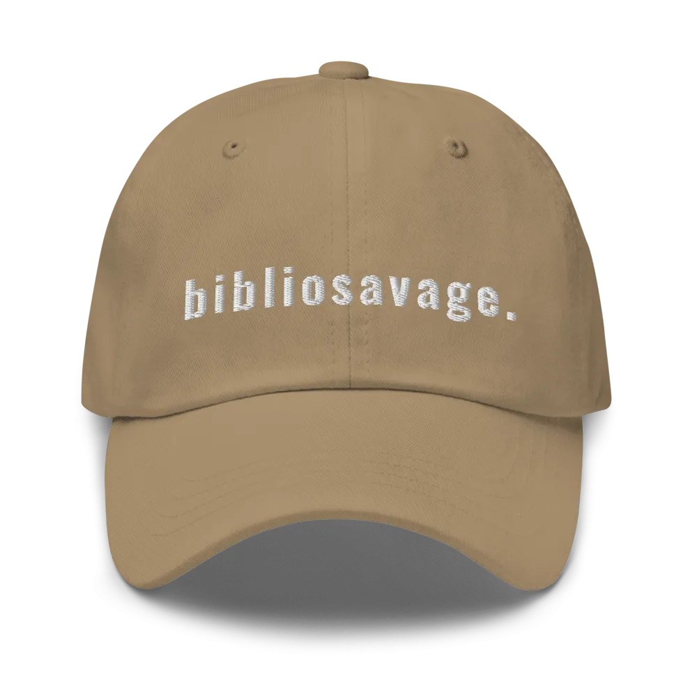 bibliosavage. Ballcap