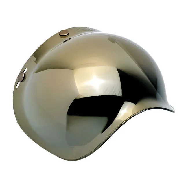Biltwell Anti Fog Bubble Visor  - Gold