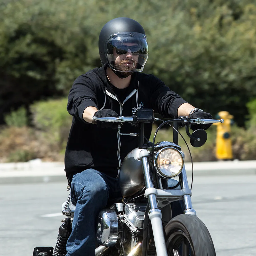 BILTWELL GRINGO/UNIVERSAL BUBBLE VISOR ANTIFOG [CLEAR]