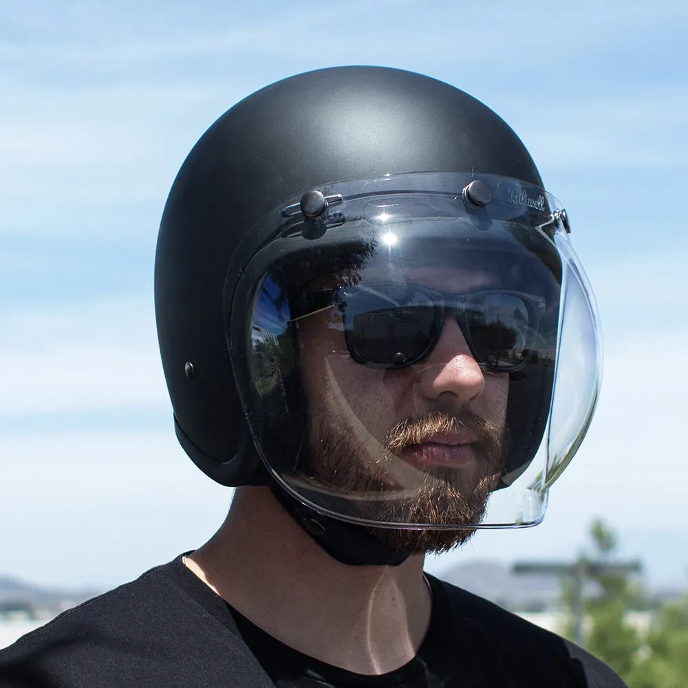 BILTWELL GRINGO/UNIVERSAL BUBBLE VISOR ANTIFOG [CLEAR]