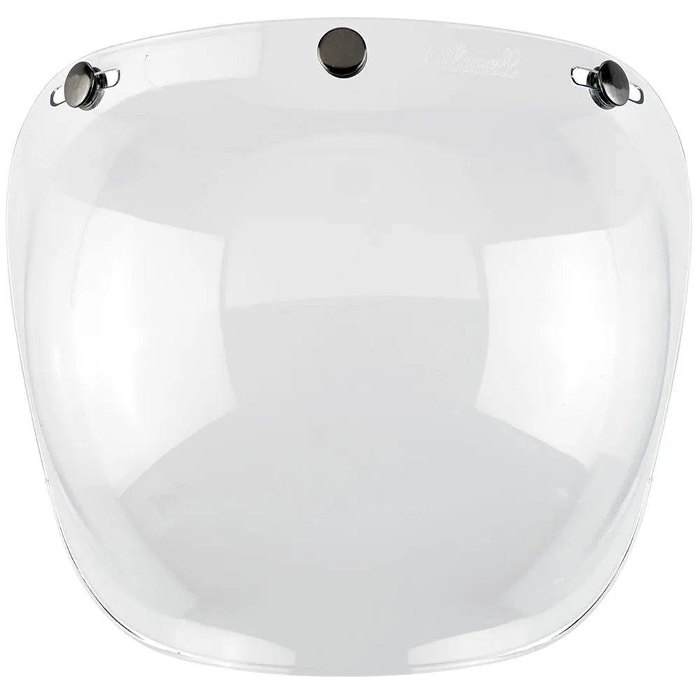 BILTWELL GRINGO/UNIVERSAL BUBBLE VISOR ANTIFOG [CLEAR]