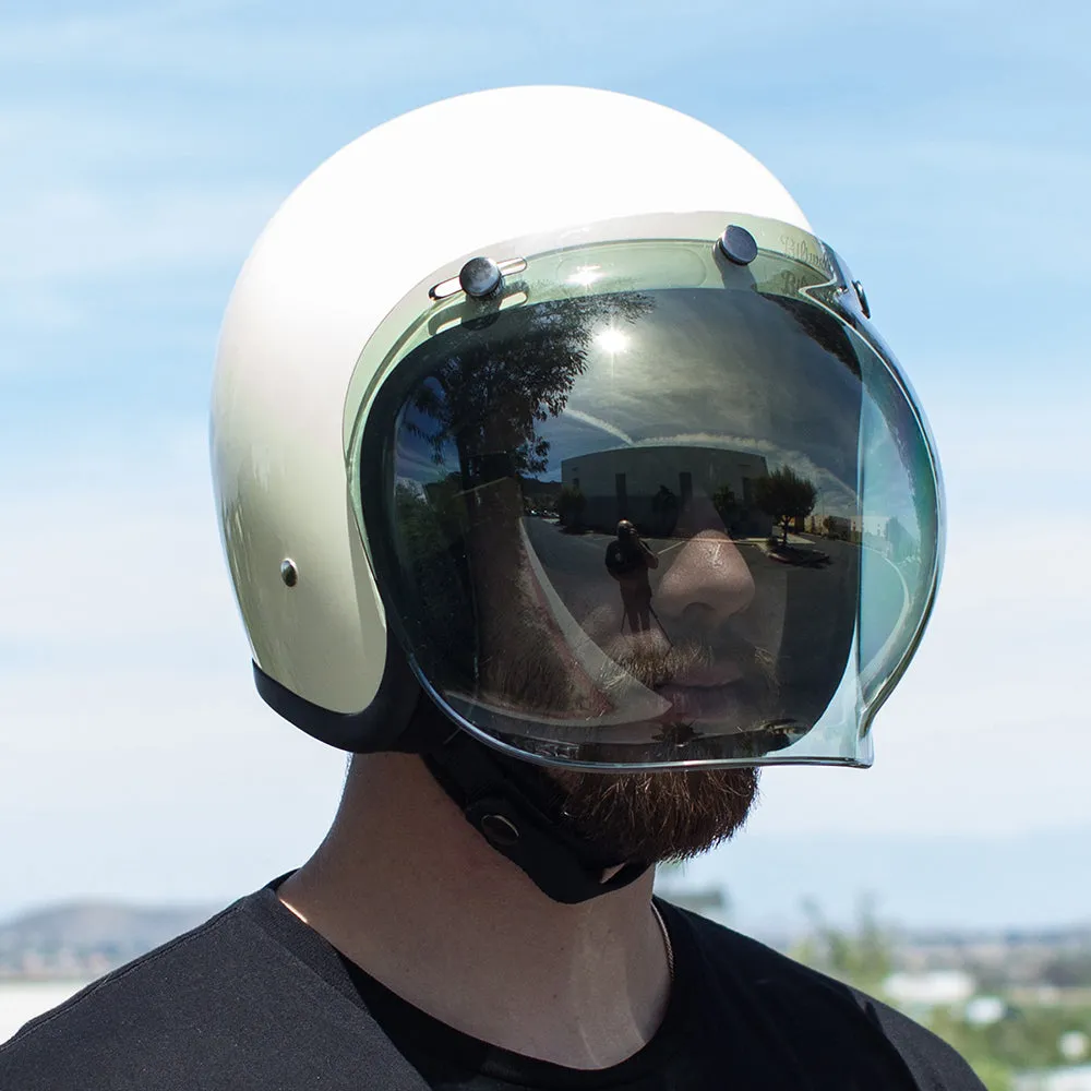 BILTWELL GRINGO/UNIVERSAL BUBBLE VISOR ANTIFOG [GOLD MIRROR]
