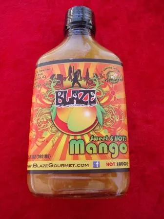 Blaze Gourmet Sweet N Hot Mango Hot Sauce