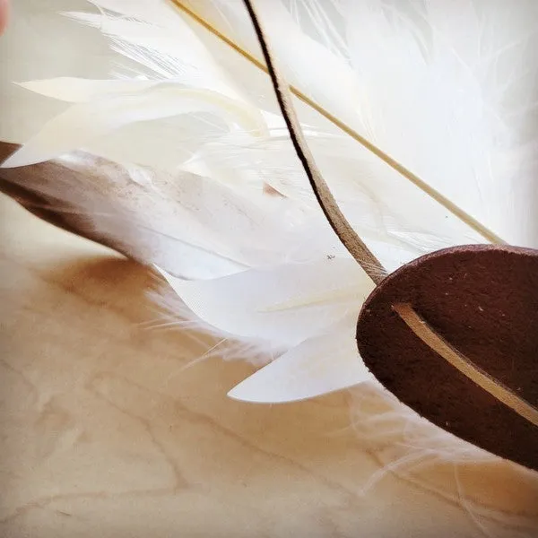 Boho Western Wedding Floral Bridal Hat Band Only