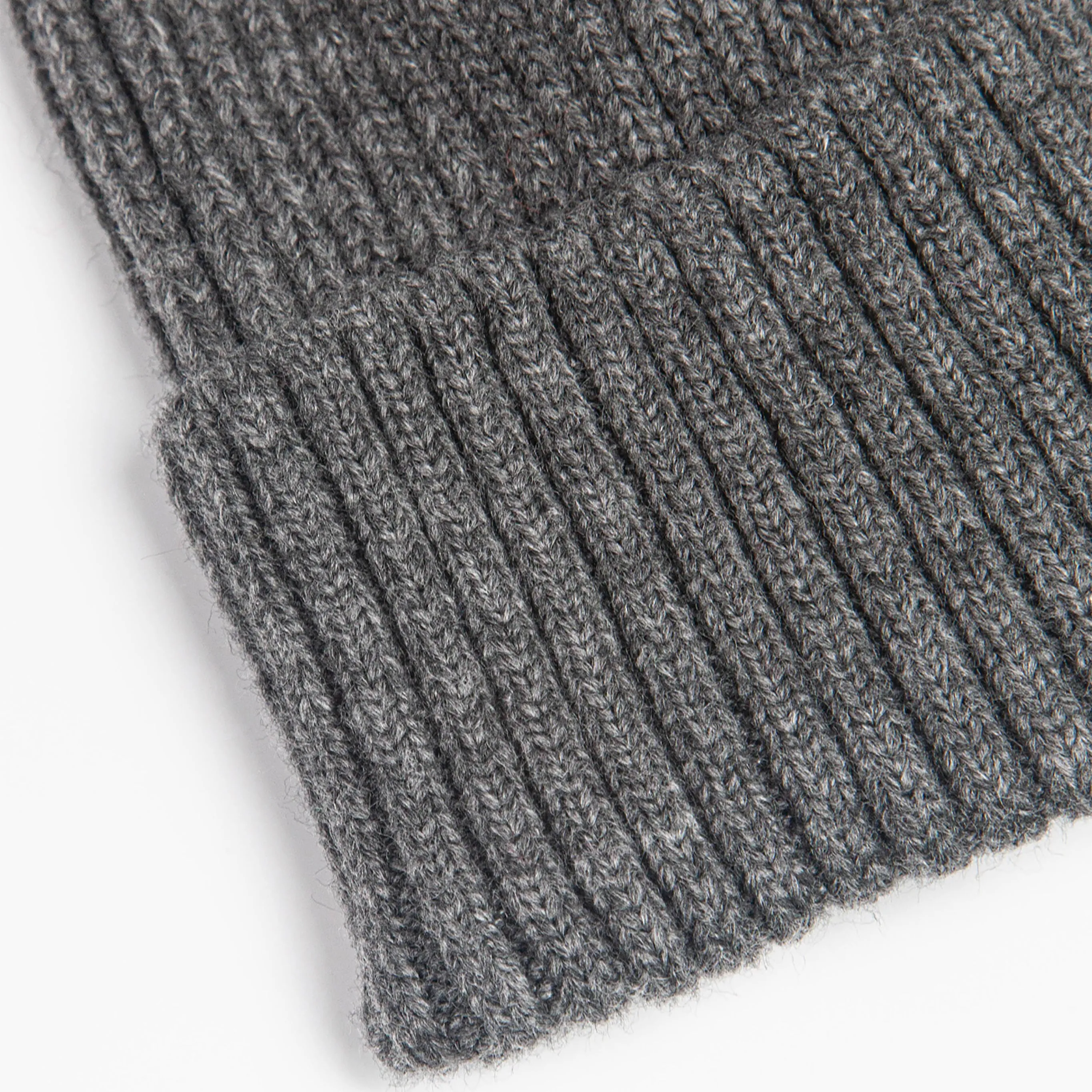 Bonnie Pom Pom Hat - Dark Grey, Gold Star