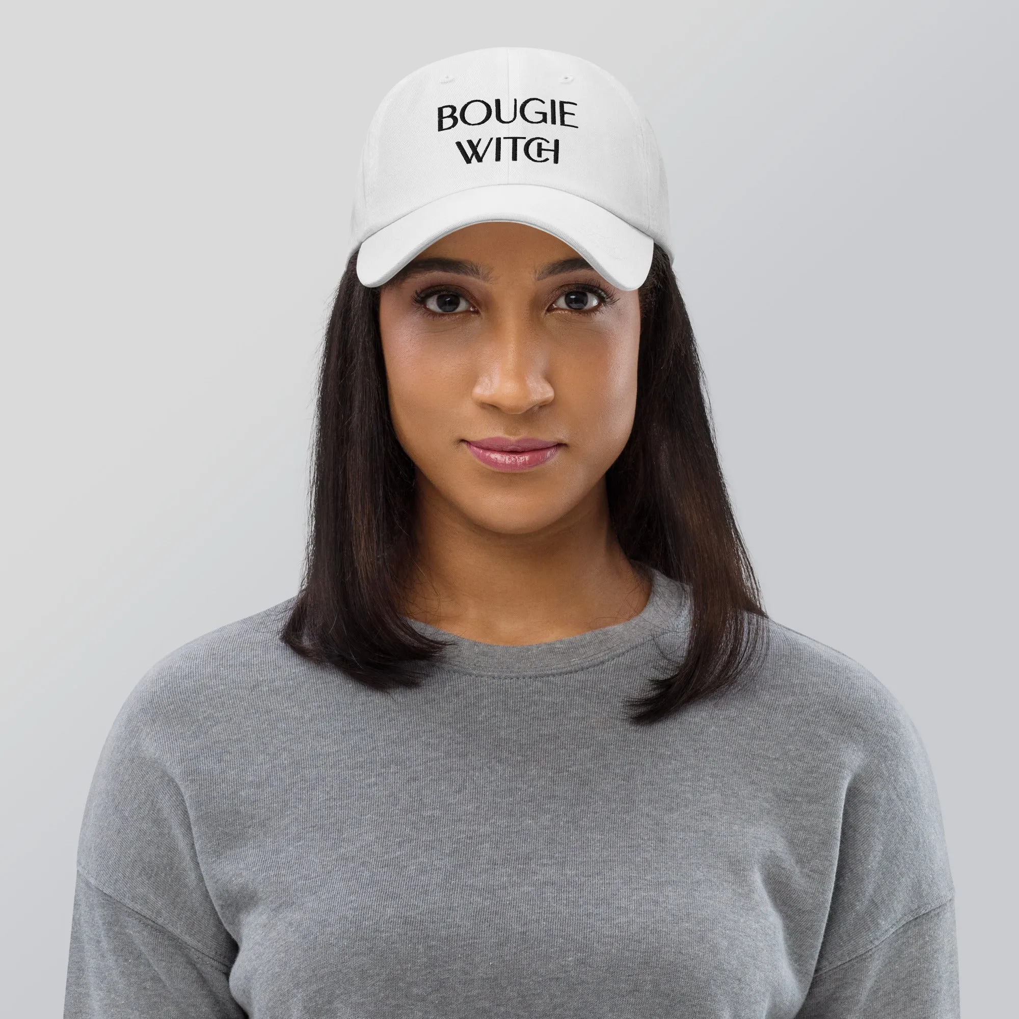 Bougie Witch Dad Hat (Black Stitch)