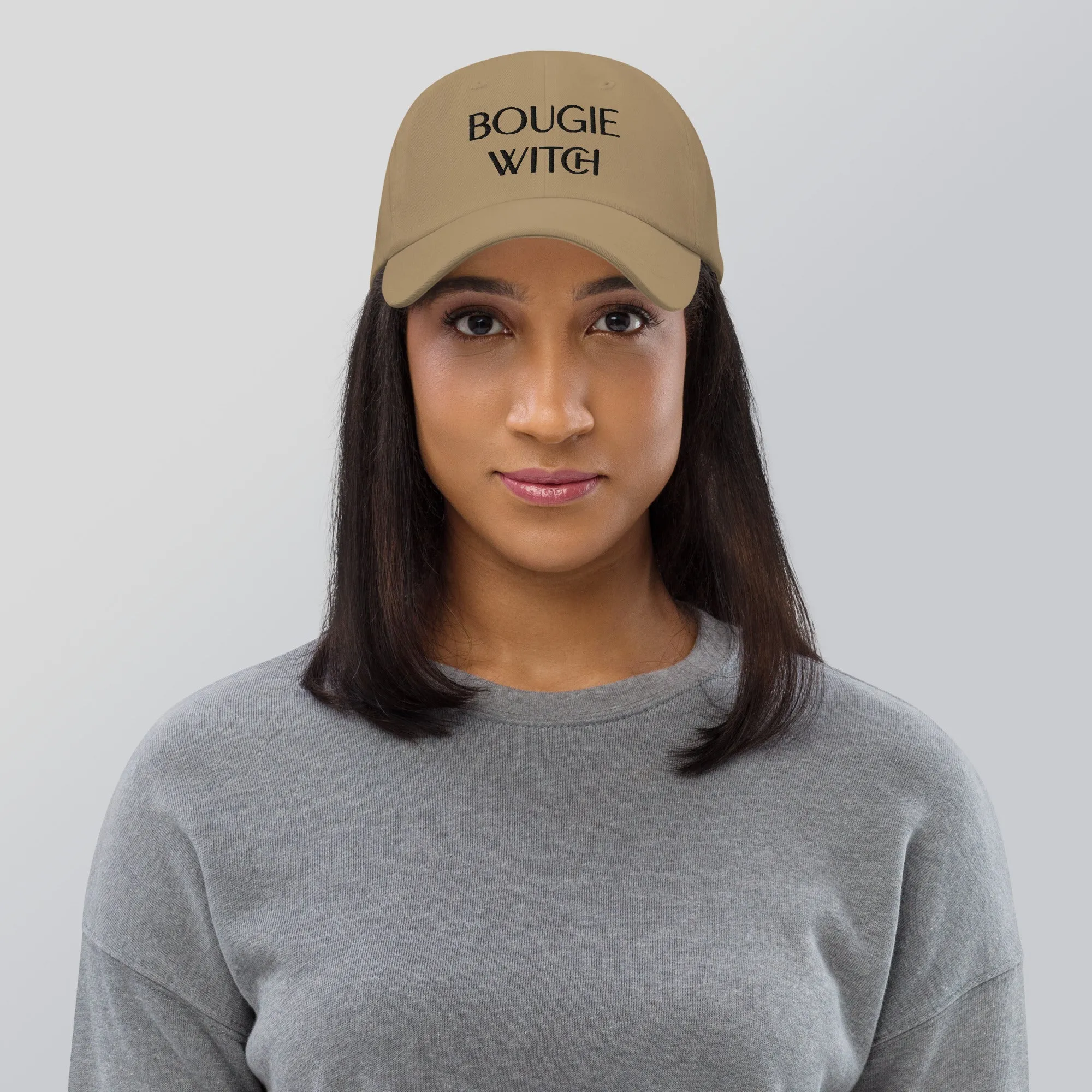 Bougie Witch Dad Hat (Black Stitch)