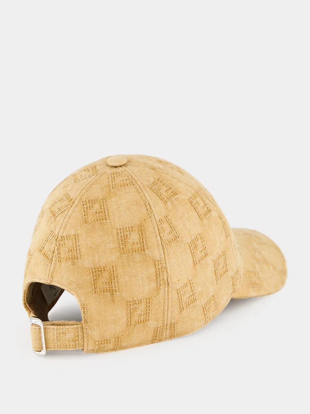 Brown FF Canvas Baseball Cap