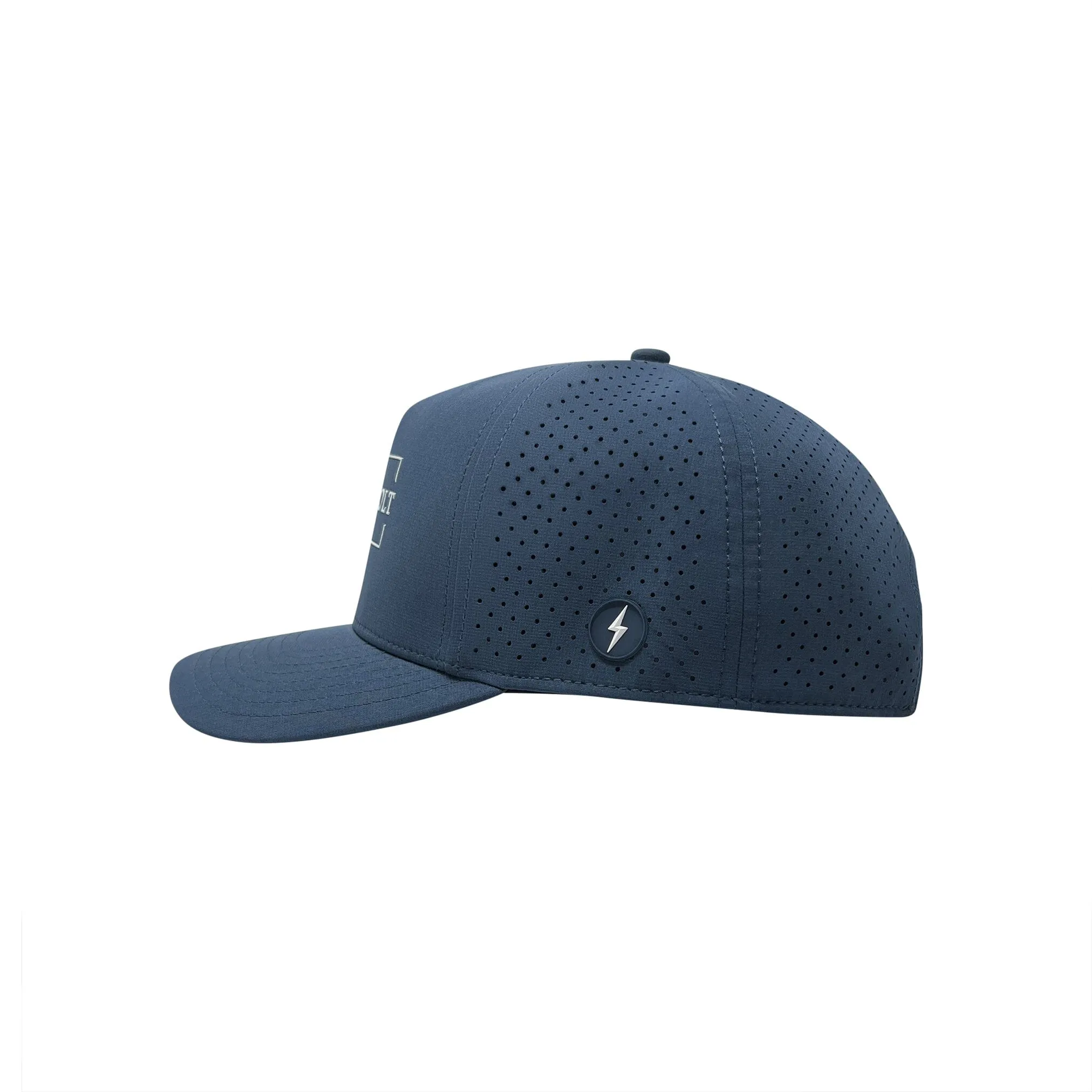 BRUCE BOLT Standard 5-Panel Snapback Hat - NAVY