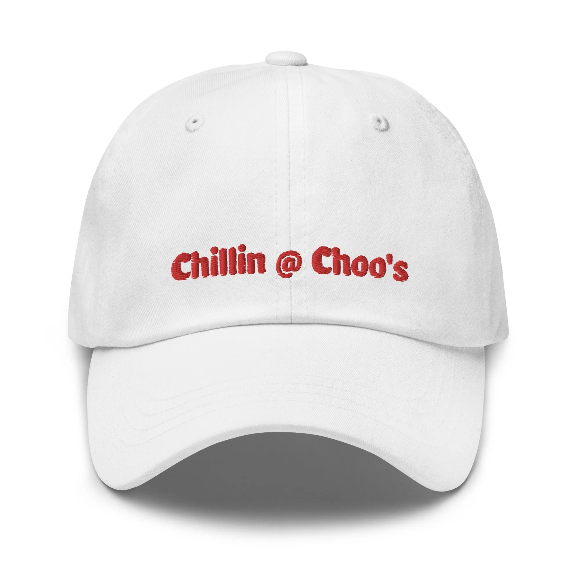 Chillin @ Choo's Dad Hat Red Thread