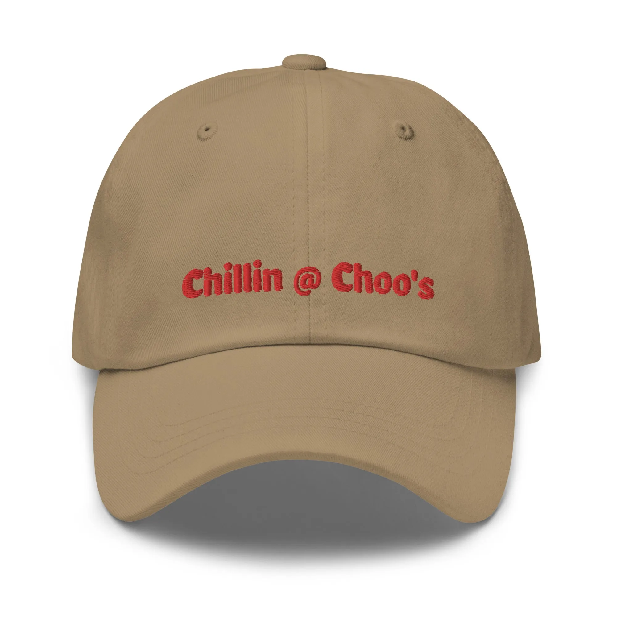 Chillin @ Choo's Dad Hat Red Thread