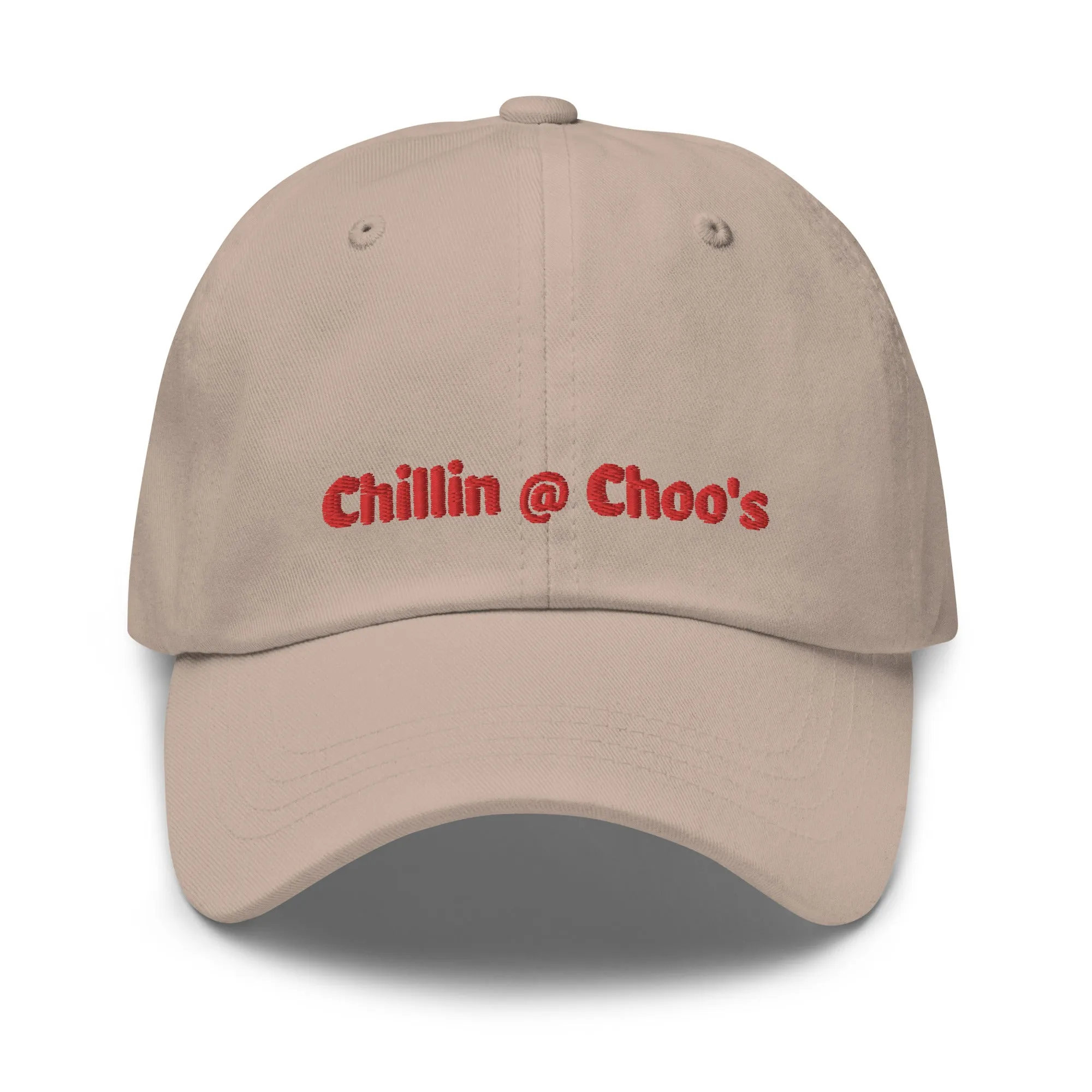 Chillin @ Choo's Dad Hat Red Thread