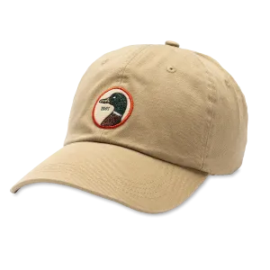 Circle Patch Twill Hat - Khaki