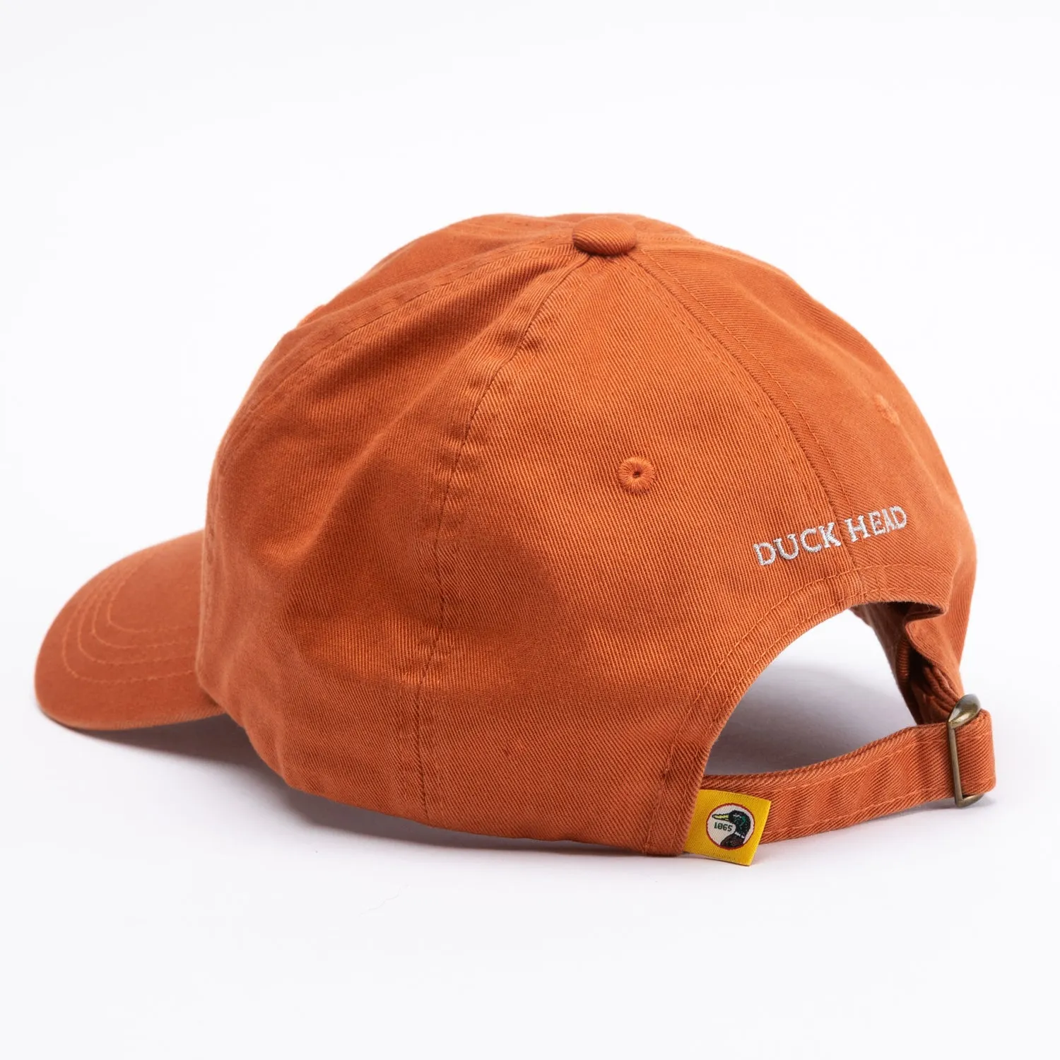 Circle Patch Twill Hat - Rust