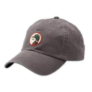 Circle Patch Twill Hat - Steel Grey