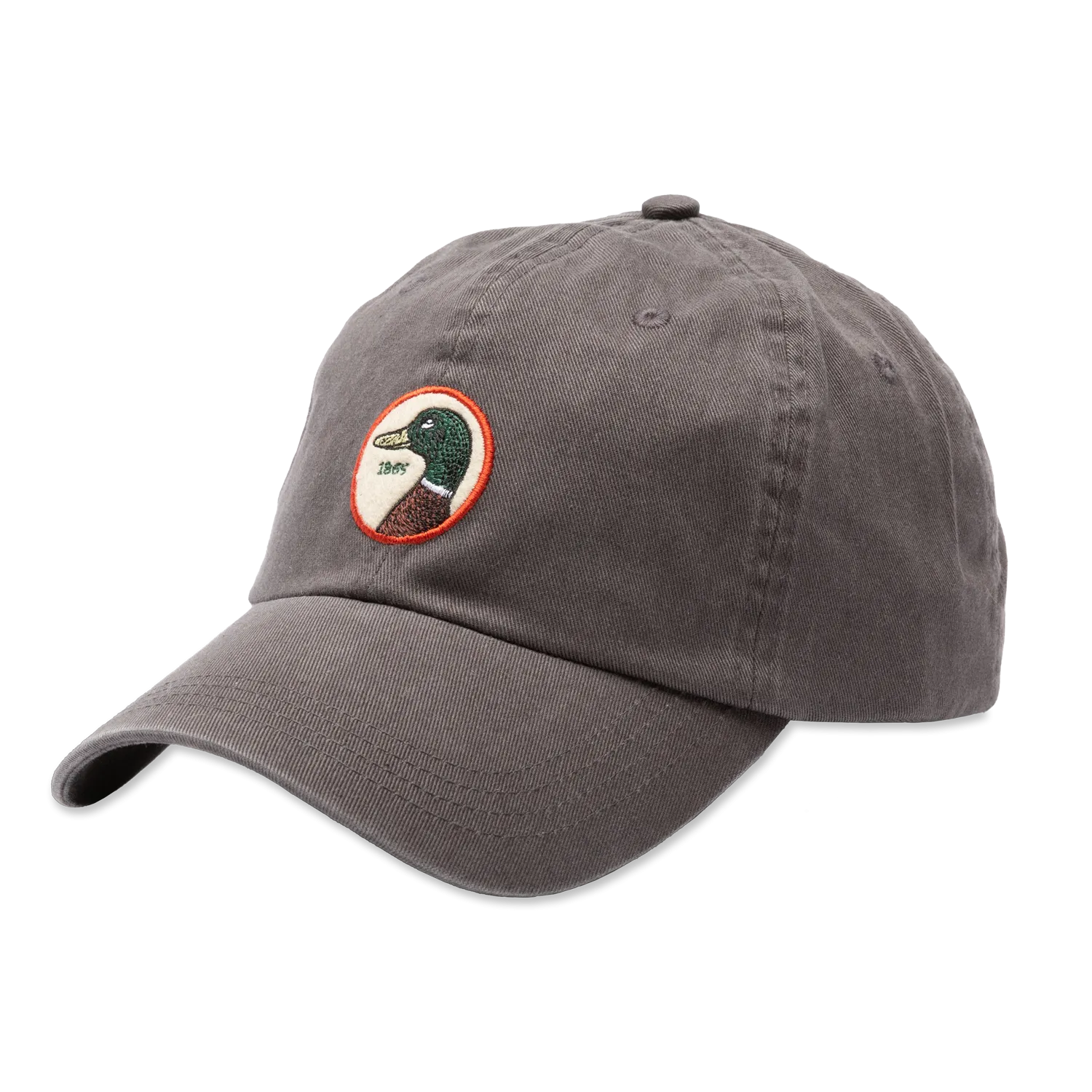 Circle Patch Twill Hat - Steel Grey