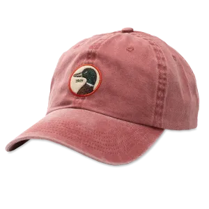 Circle Patch Twill Hat (Weathered Red)