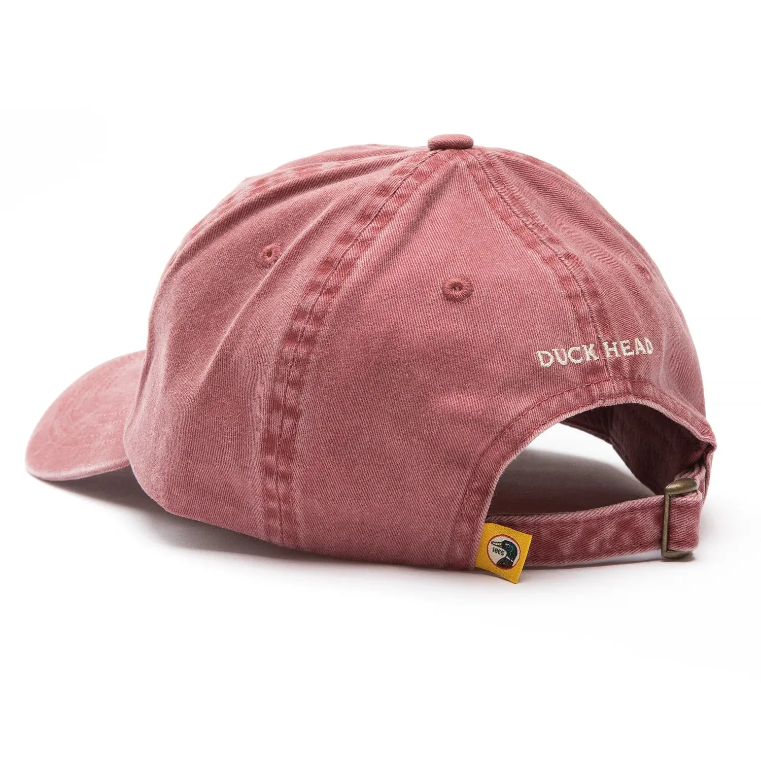 Circle Patch Twill Hat (Weathered Red)