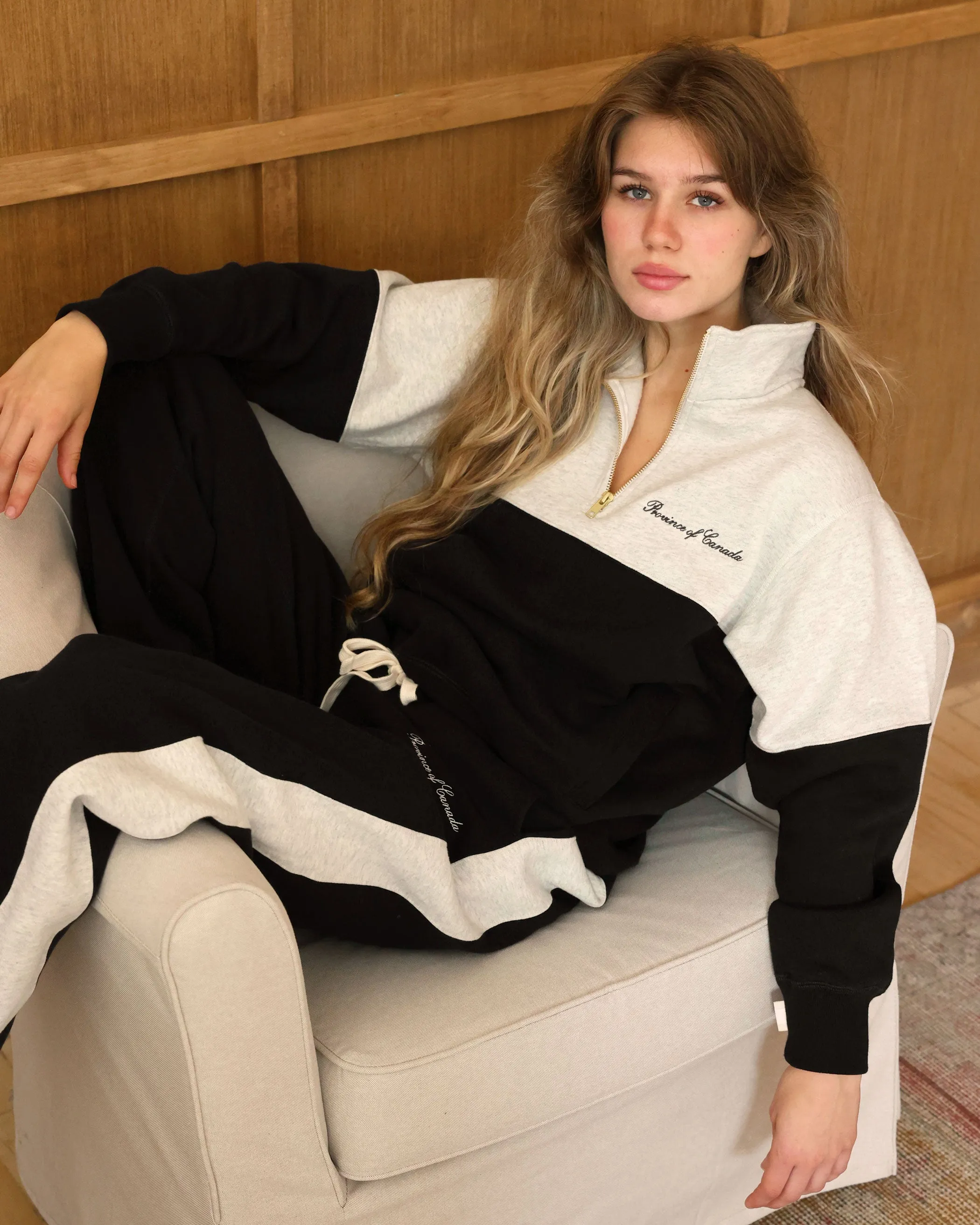 Club Fleece Half Zip Black - Unisex
