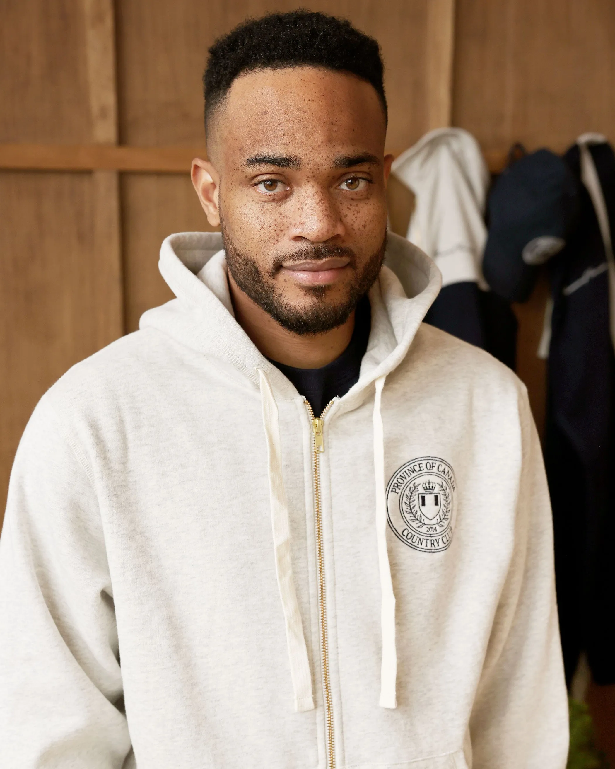 Country Club Fleece Zip Hoodie Eggshell - Unisex