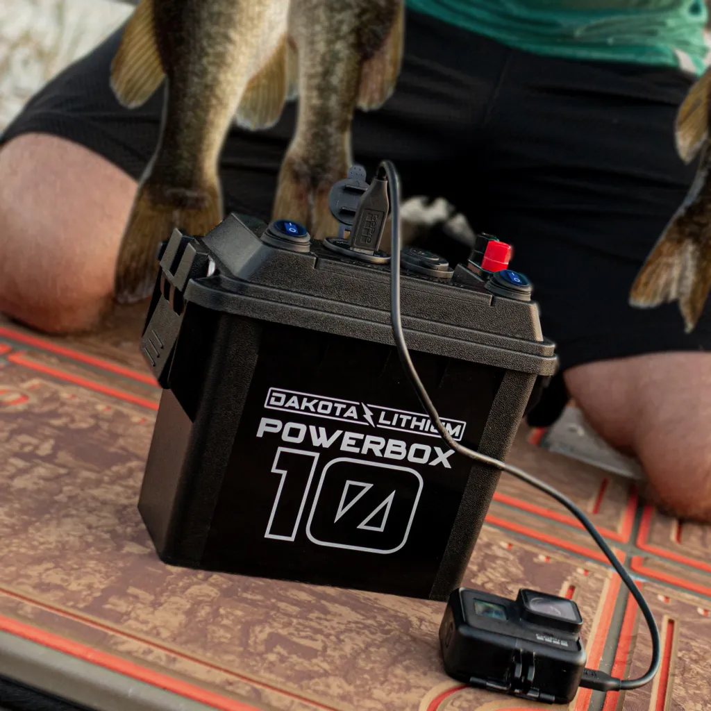 Dakota Lithium Kayak Powerbox 10, 12v 10Ah Battery Included