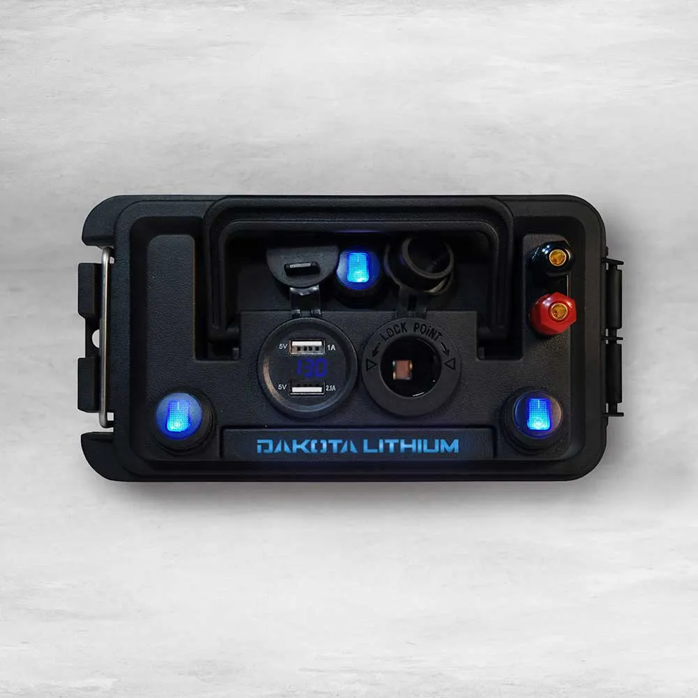 Dakota Lithium Kayak Powerbox 10, 12v 10Ah Battery Included