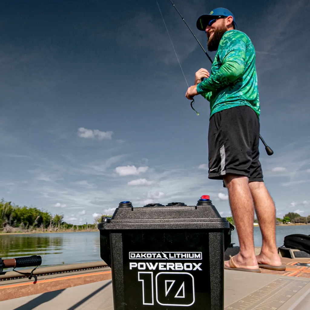 Dakota Lithium Kayak Powerbox 10, 12v 10Ah Battery Included